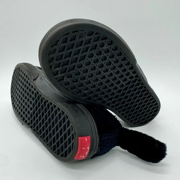 Toddler Vans Black Cat Slip-on V Sneaker Shoe Size 9 KIDS - Picture 5 of 8